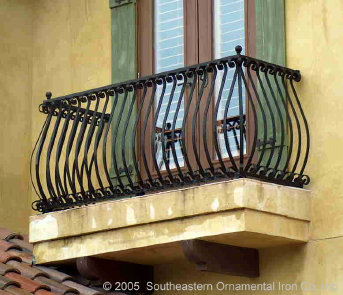 Aluminum Balcony Railing, Aluminum Railing, ornamental Railing